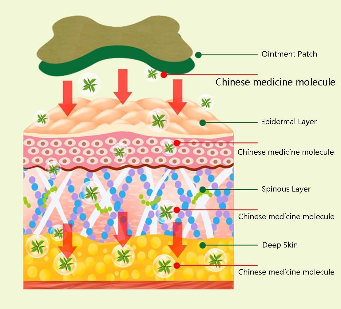 Herbal Pain Relief Patch - Pack of 10 PCS (Buy 1 Get 1 Free)