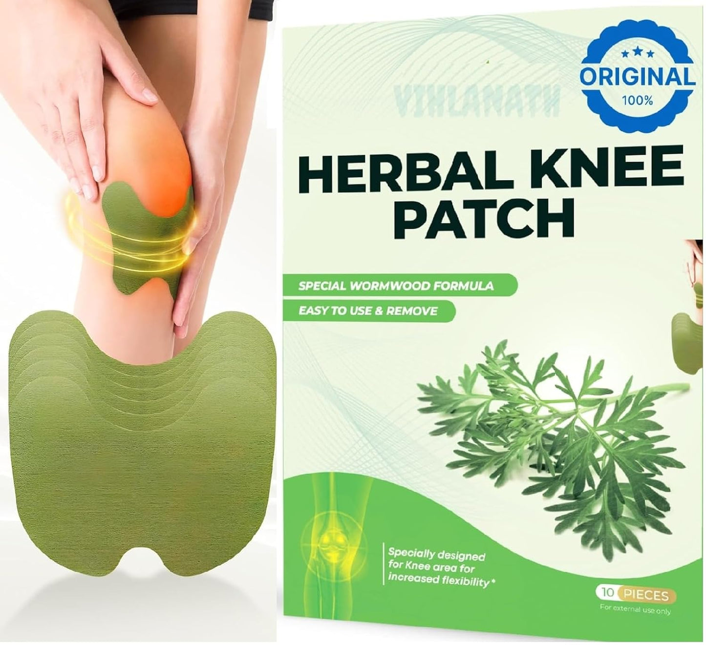 Herbal Pain Relief Patch - Pack of 10 PCS (Buy 1 Get 1 Free)
